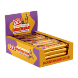 A box of Mountain Joe's Chocolate Honeycomb Protein Bars