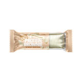 A bar of Mountain Joe's White Chocolate Blondie Protein Brownie