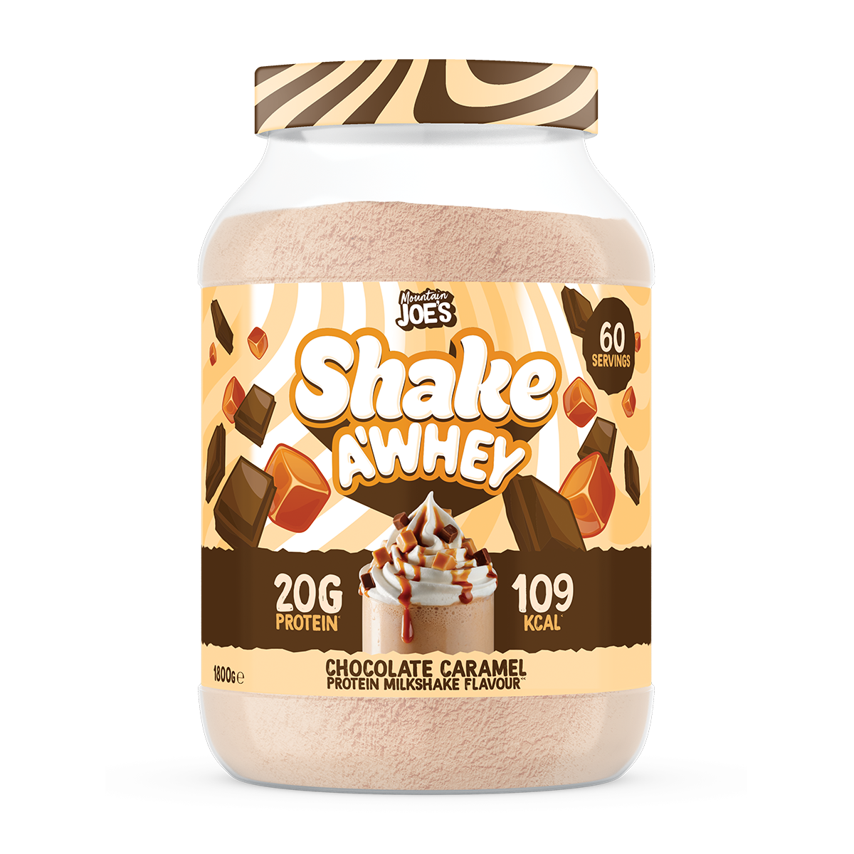 Shake A Whey 1.8Kg – Mountain Joe's