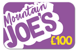 £100 Mountain Joe's Gift Card