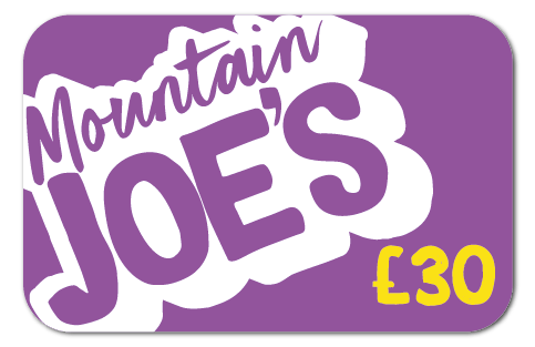 A £30 Mountain Joe's Giftcard
