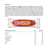 Ingredients and nutritional information for Mountain Joe's Caramel Biscuit protein bars