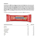 Ingredients and nutritional information for Mountain Joe's White Chocolate Salted Peanut Protein Bar